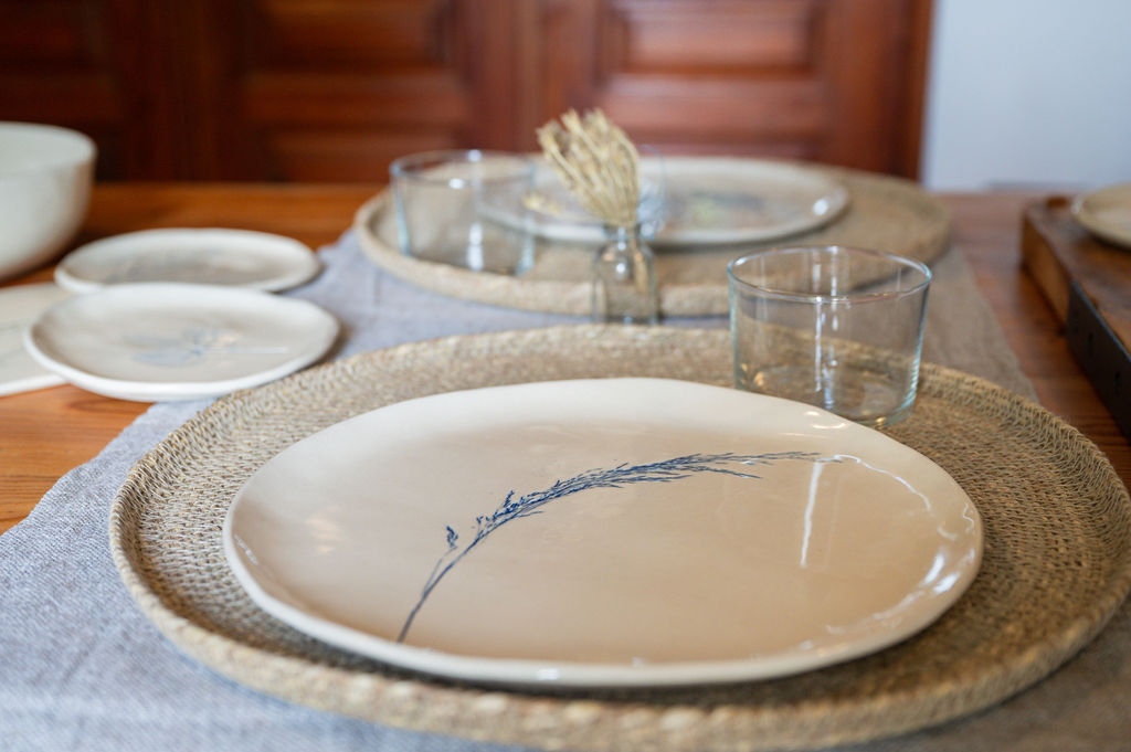 Dinner Plate in Cobalt Blue - Primavera