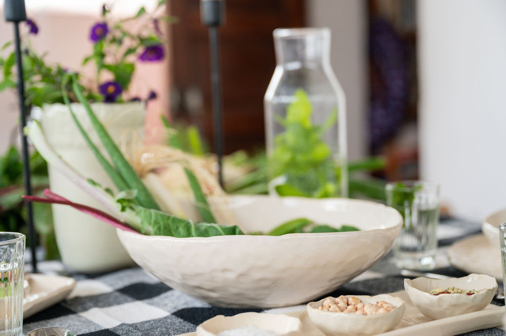 Salad Bowl in Ecru - Dedadas