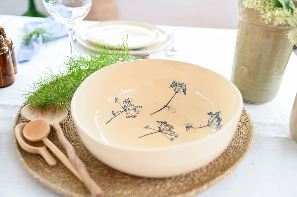 Salad Bowl in Cobalt Blue - Primavera