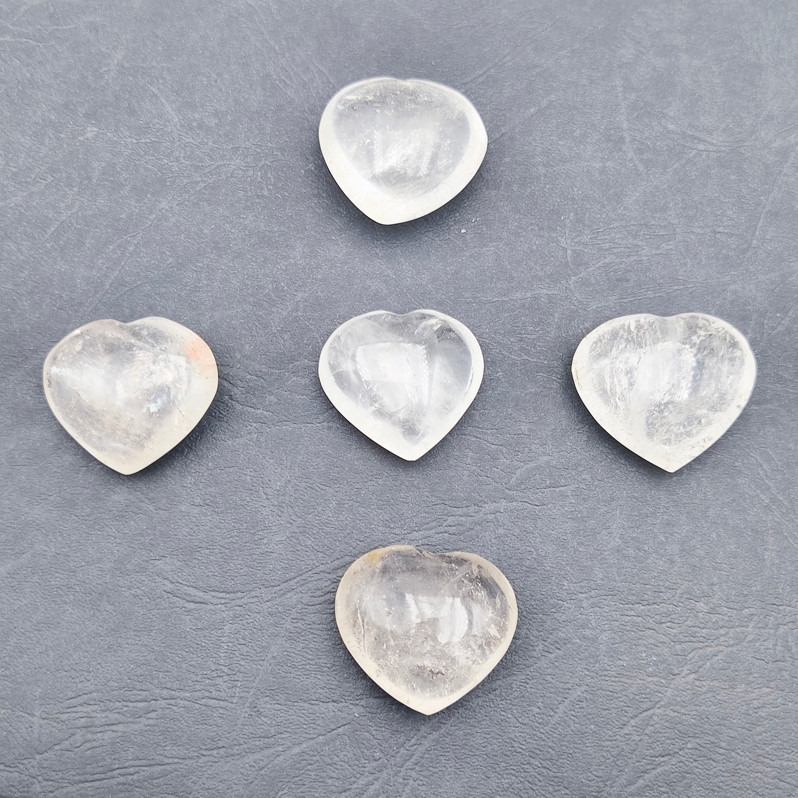 Corazón pequeño - Cristal de roca G