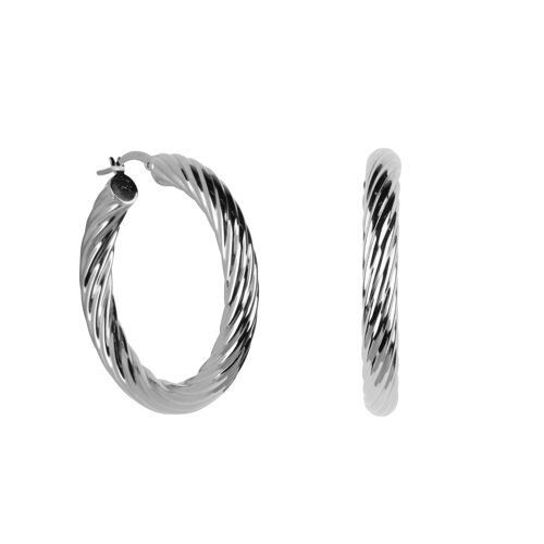 Luma hoops silver