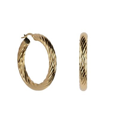 Luma hoops gold