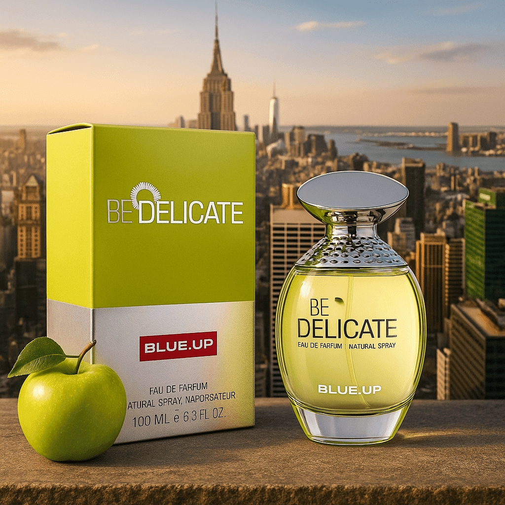 BLUE UP BE DELICATE – Eau de parfum for women 100 ml | Fruity and fresh floral inspiration