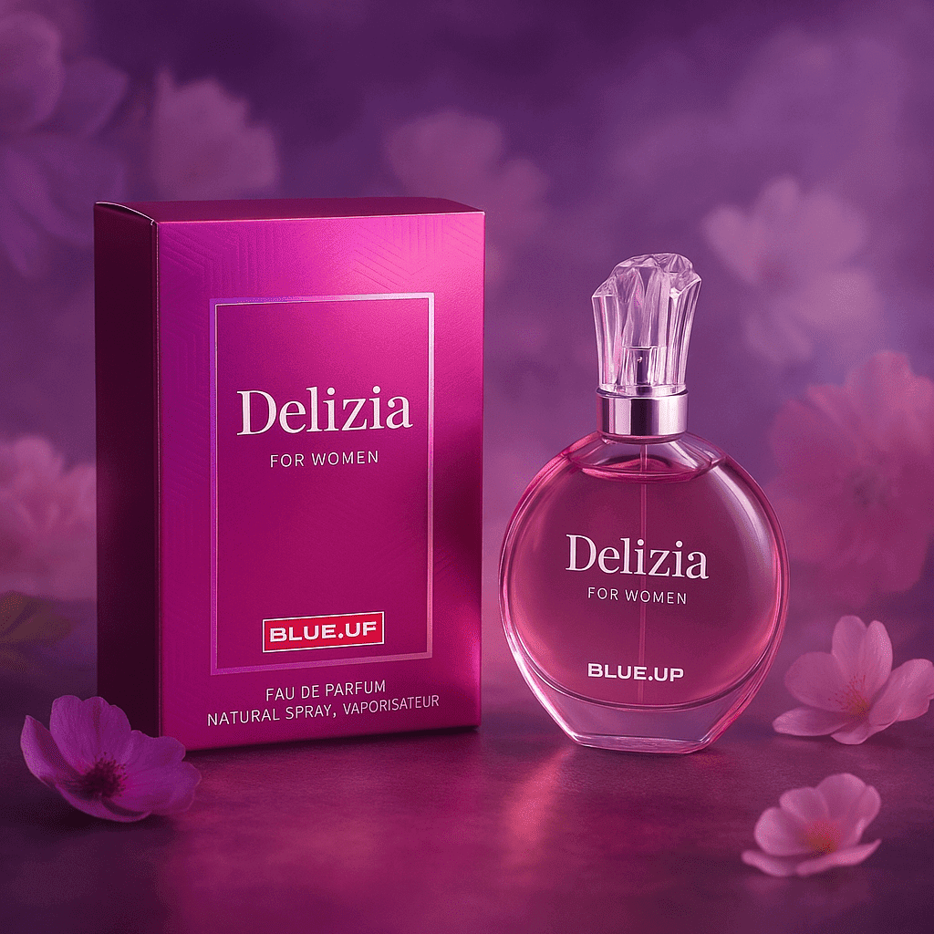 BLUE UP DELIZIA – Eau de parfum for women 100 ml | Floral, woody and spicy inspiration