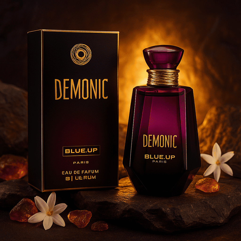 BLUE UP DEMONIC WOMEN – Eau de parfum for women 100 ml | Floral, amber and woody inspiration