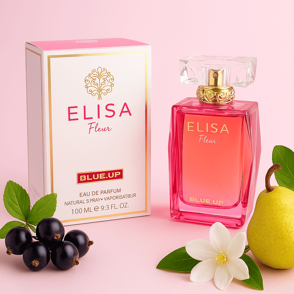 BLUE UP ELISA FLEUR WOMEN – Eau de parfum for women 100 ml | Gourmet and fruity floral inspiration