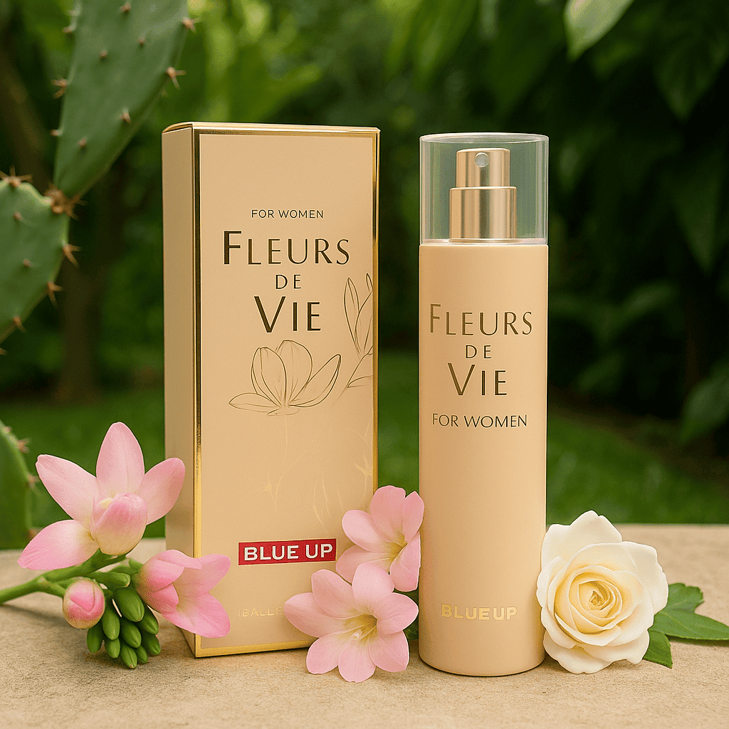 BLUE UP FLEURS DE VIE – Women’s Eau de Parfum 100 ml | Delicate, woody floral inspiration
