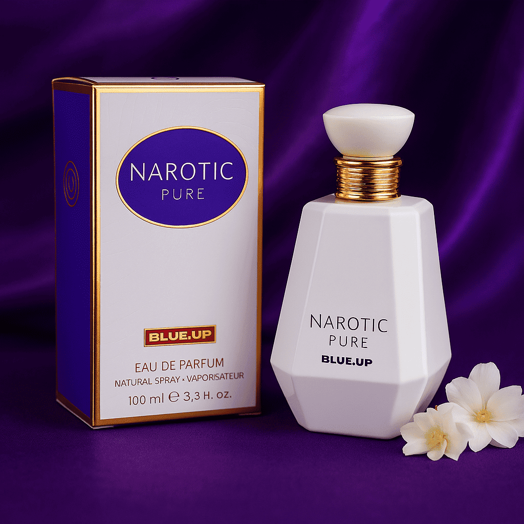 BLUE UP NAROTIC PURE WOMEN – Eau de parfum for women 100 ml | White floral and woody inspiration