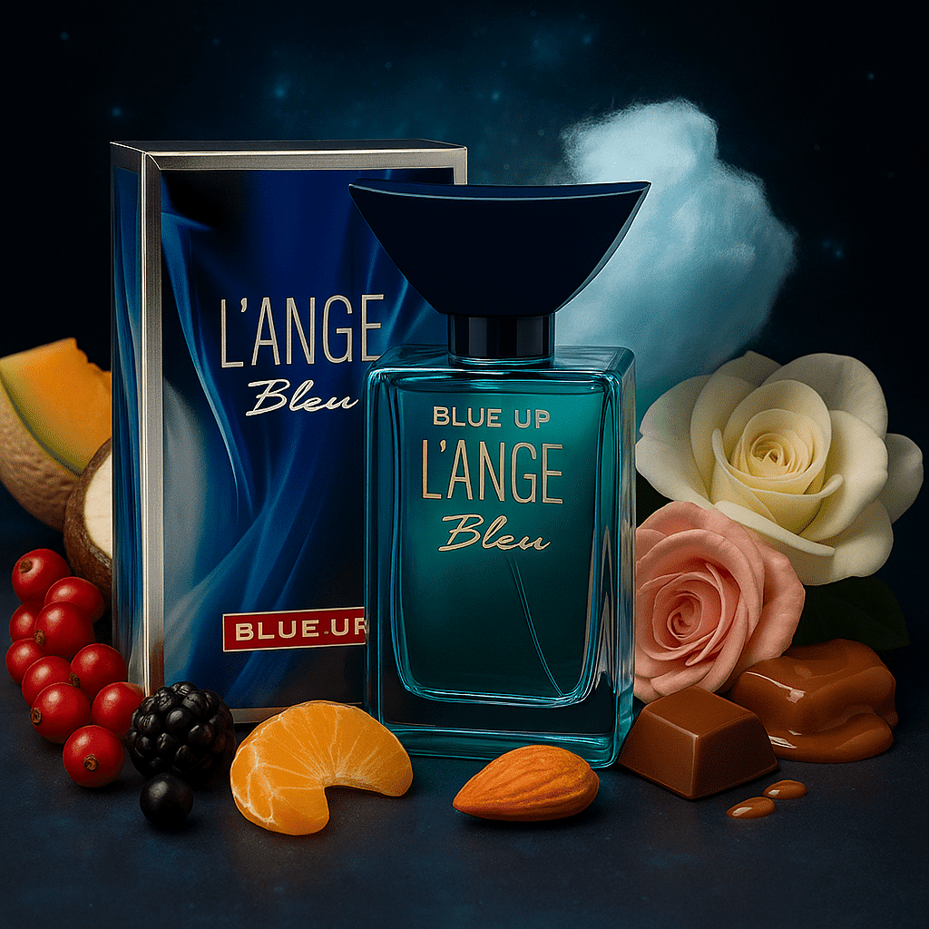 BLUE UP L’ANGE BLEU WOMEN – Women’s Eau de Parfum 100 ml | Gourmet and fruity oriental inspiration
