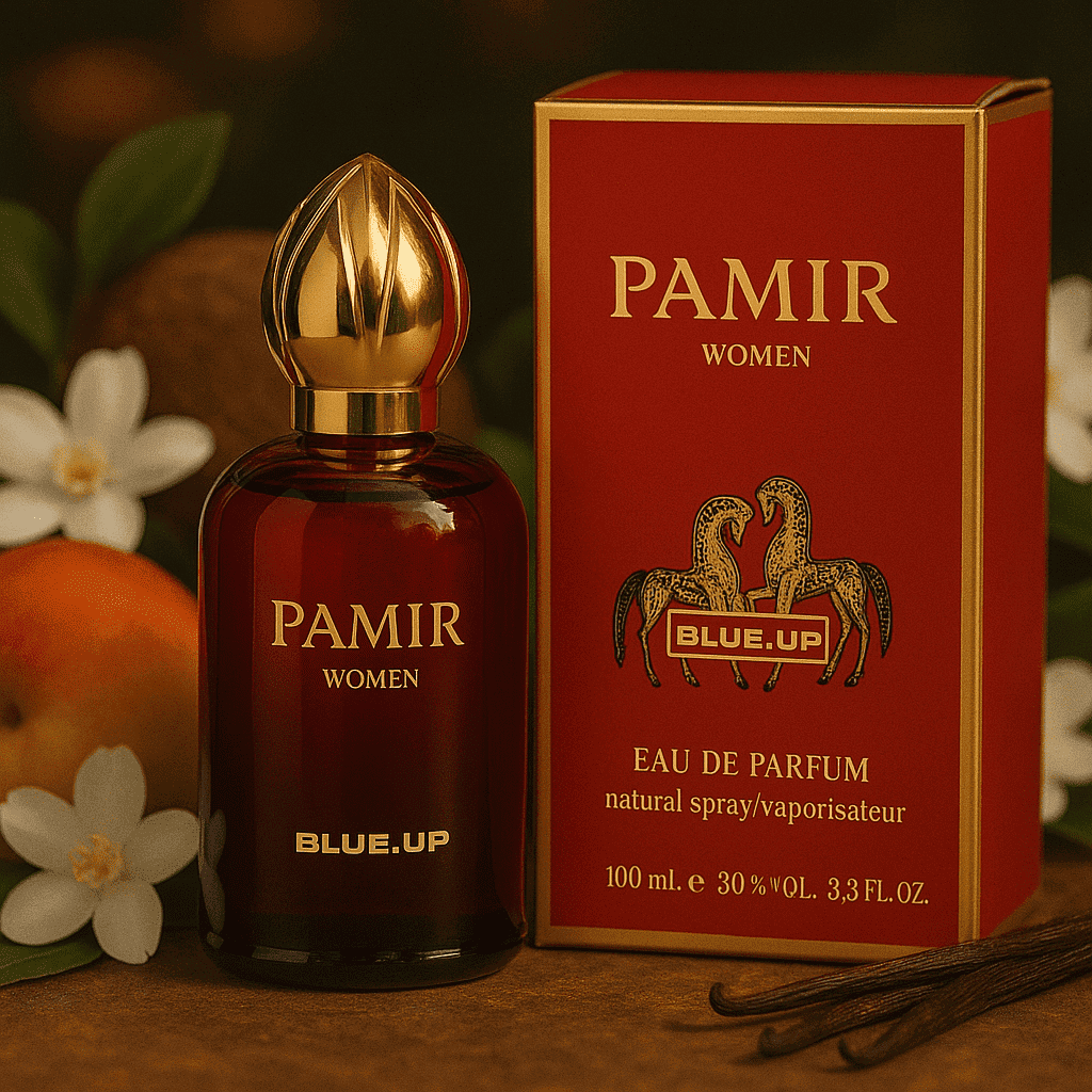 BLUE UP PAMIR WOMEN – Eau de parfum for women 100 ml | Fruity and vanilla oriental inspiration