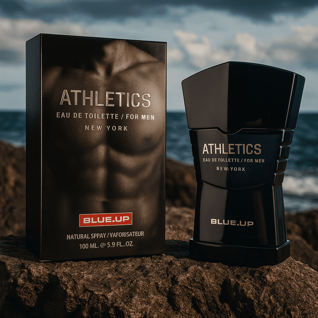 BLUE UP ATHLETICS MEN – Men's Eau de Toilette 100 ml | Woody and fresh aromatic inspiration
