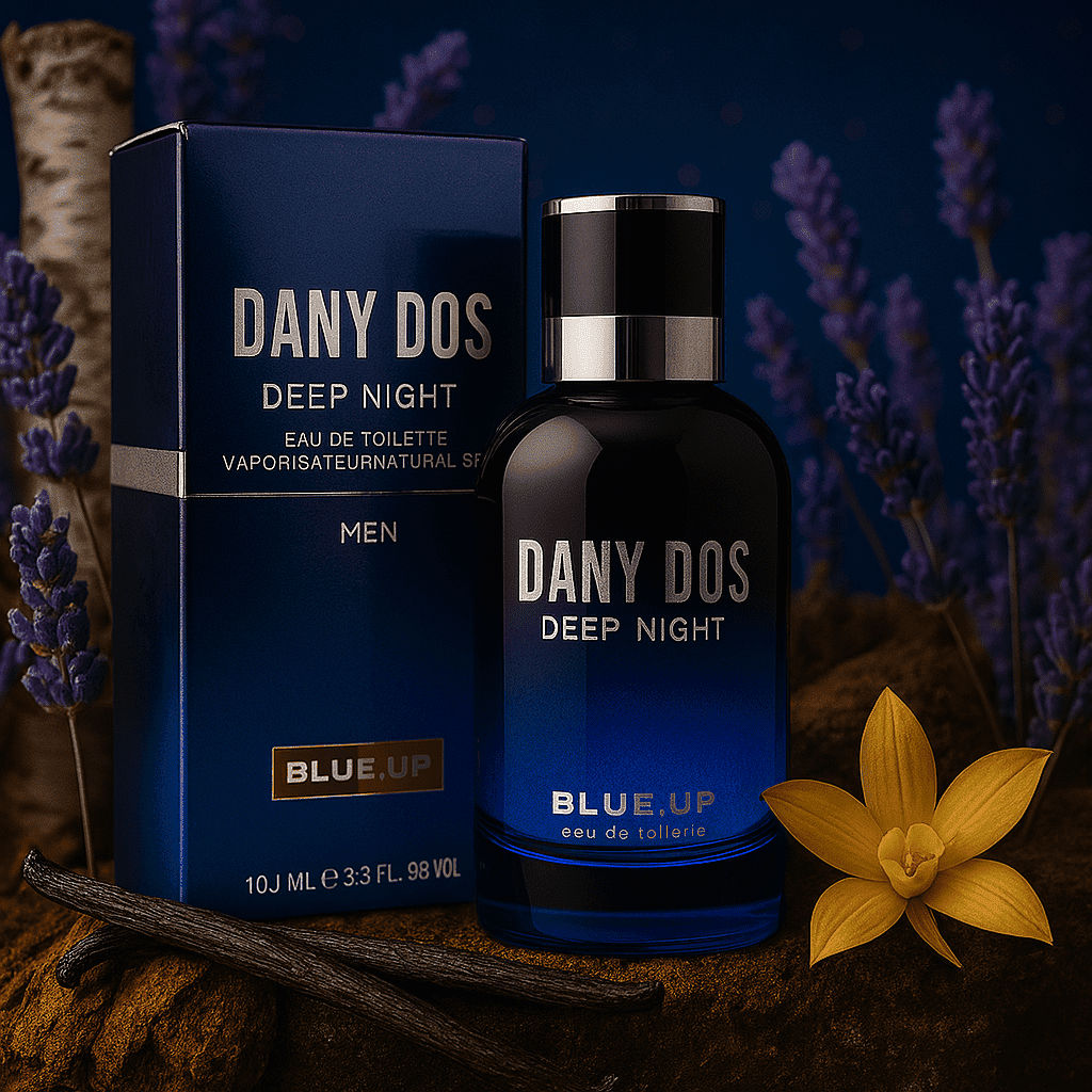 BLUE UP DANY DOS DEEP NIGHT – Men's Eau de Toilette 100 ml | Woody floral musky inspiration