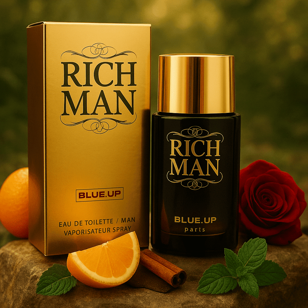 Blue-Up Rich Man Duke – Men's Eau de Parfum | Oriental Woody Accord