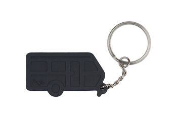 Porte-clés, caravane, noir 2