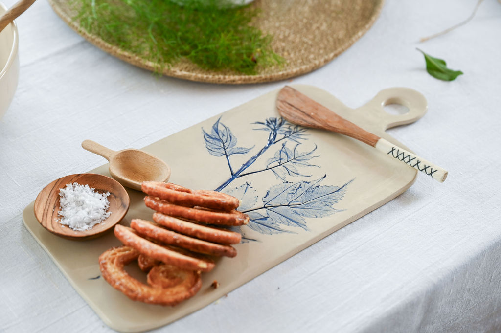 Long Serving Board in Cobalt Blue - Primavera