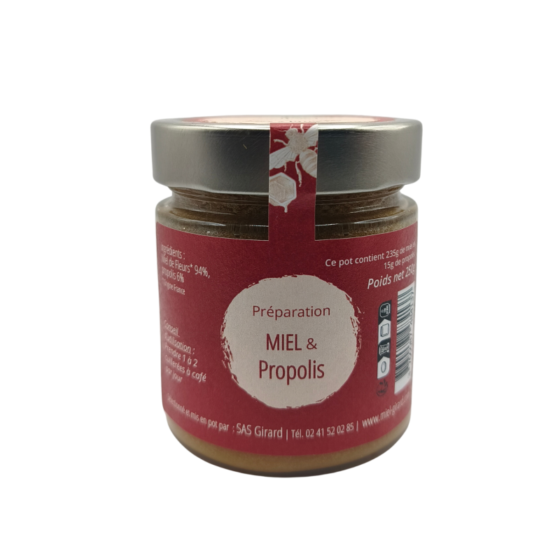 Honey and Propolis Preparation