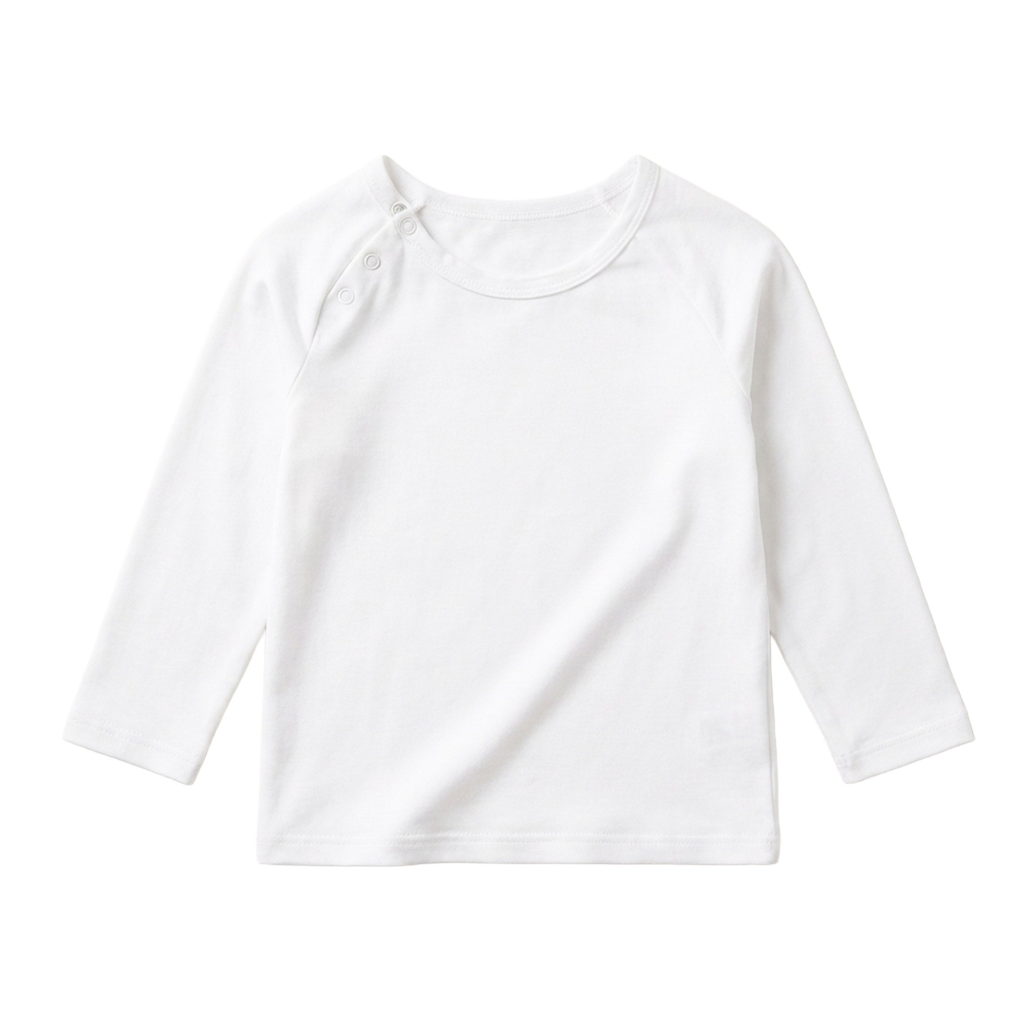 Langärmeliges Baby-T-Shirt aus bi-in-Wege-Stretch-Bambus