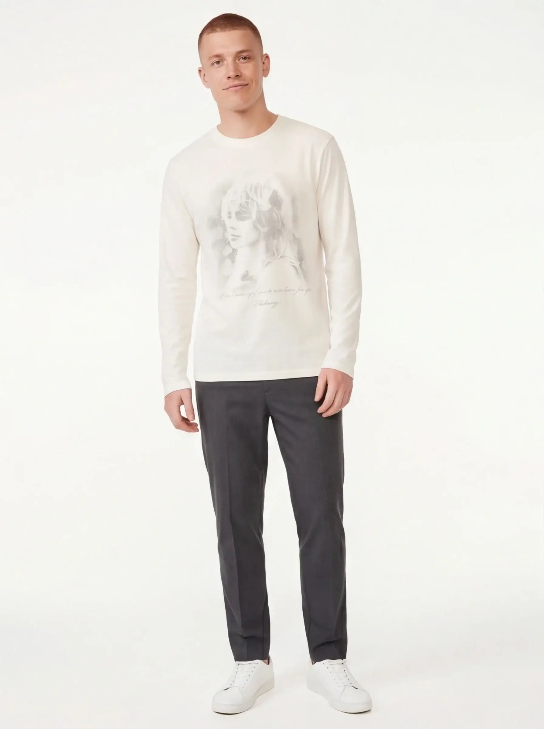 Essential Long Sleeve Shirt – from Luxury Twill for an Unmistakable Style
