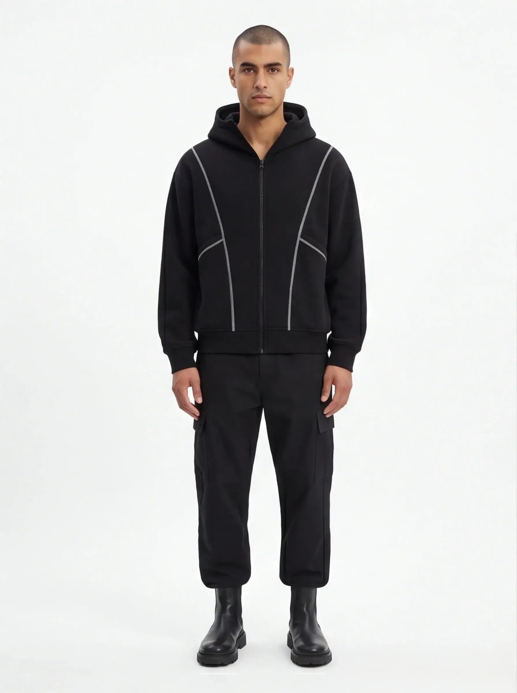 Plush Sweatshirt – from Organic Fiber with Refined Details