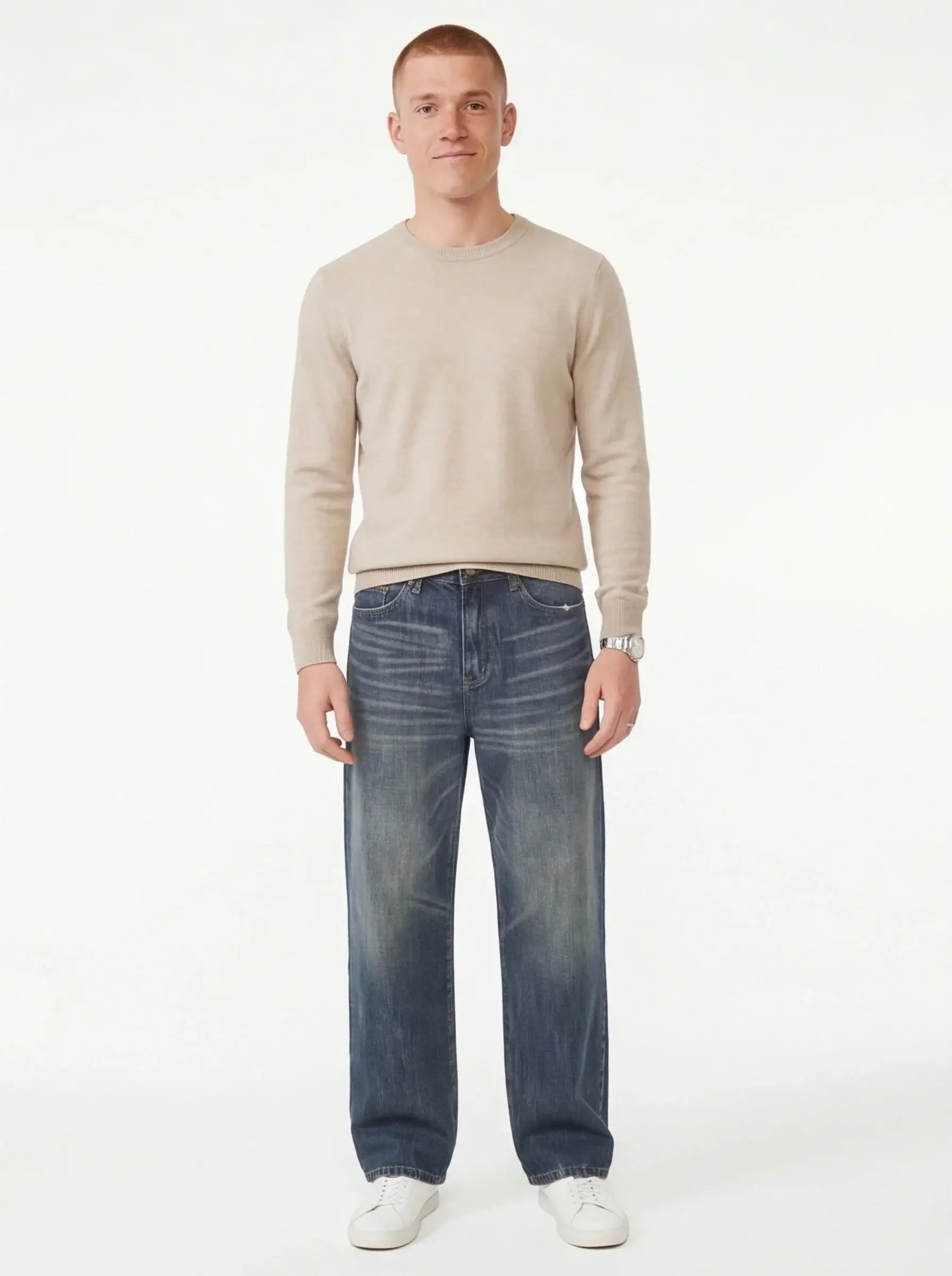Structured Jeans – with a Matte Finish for Total Freedom of Movement