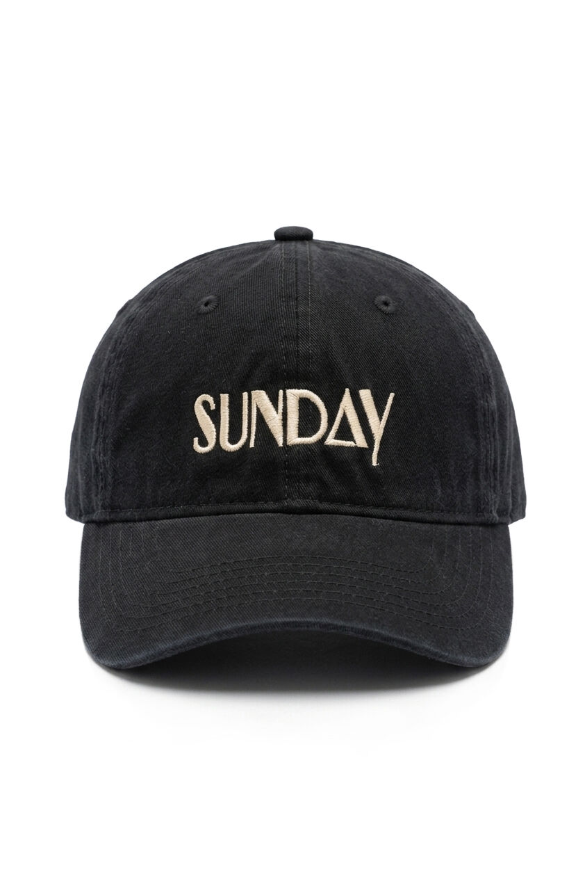 Casquette en coton 100% brodé SUNDAY
