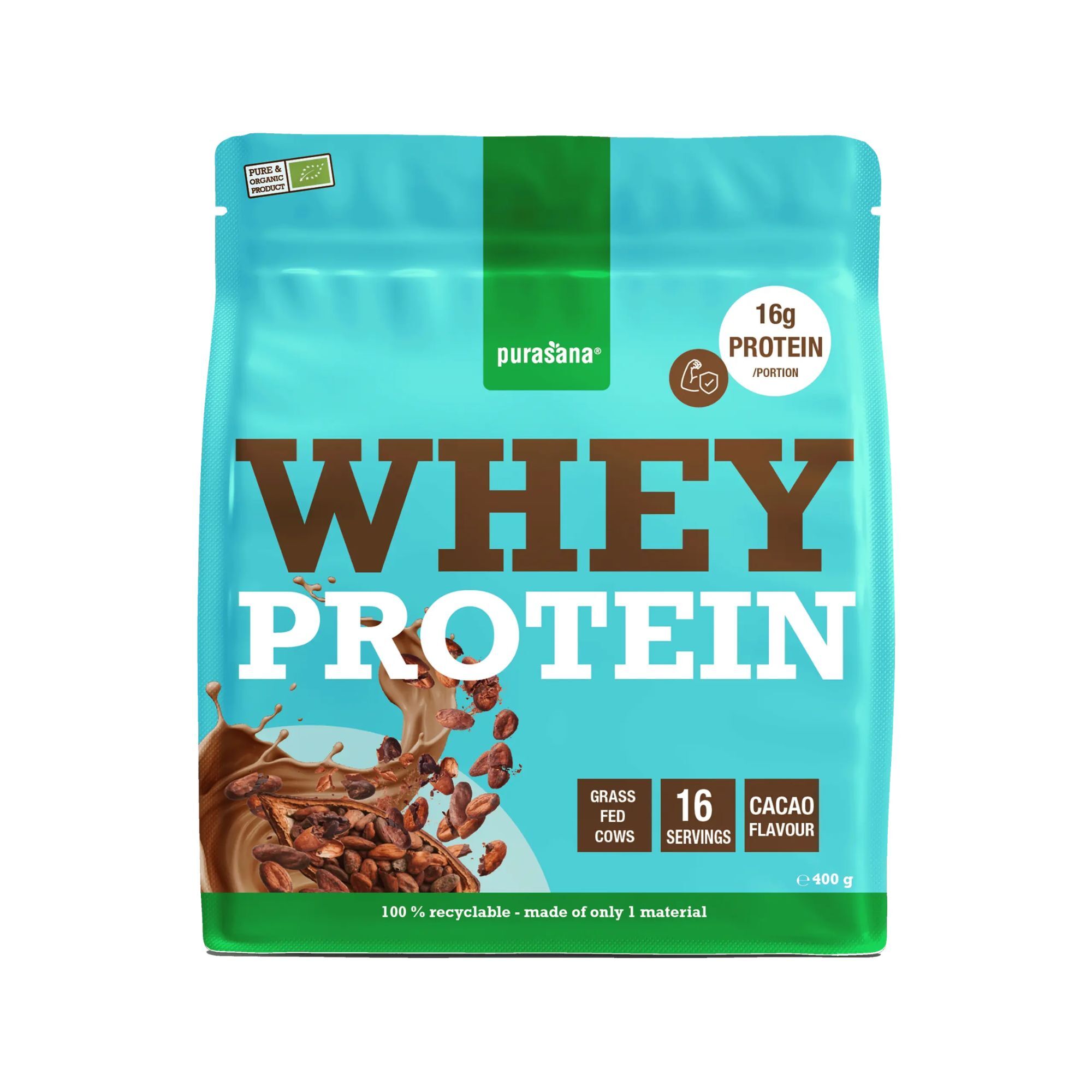 Schokoladen-Molkenprotein – 400 g