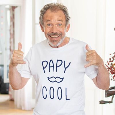 T-shirt homme Papy cool - Cadeau Fête des Grands Pères