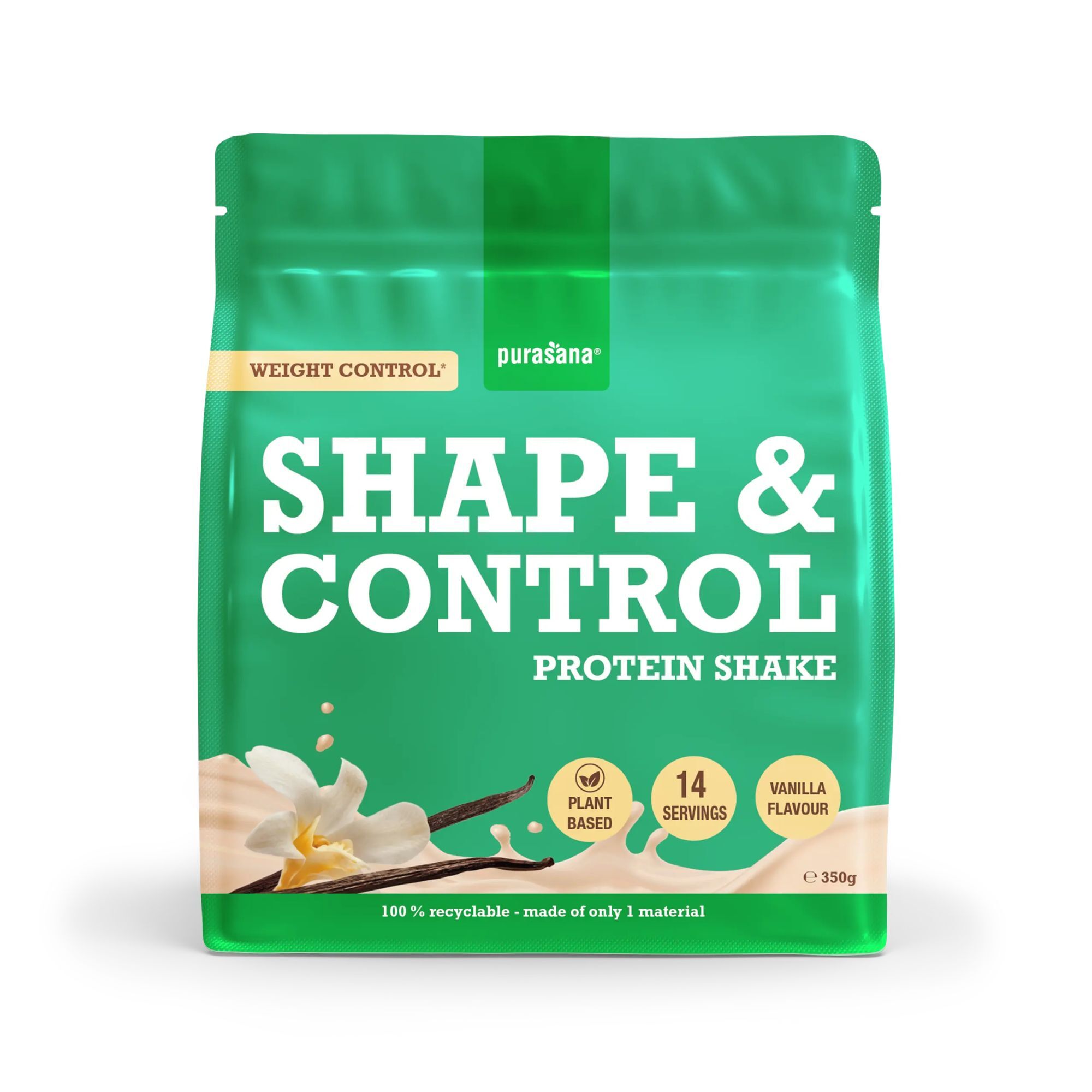 Vanille-Erbsenprotein zum Abnehmen – 350 g