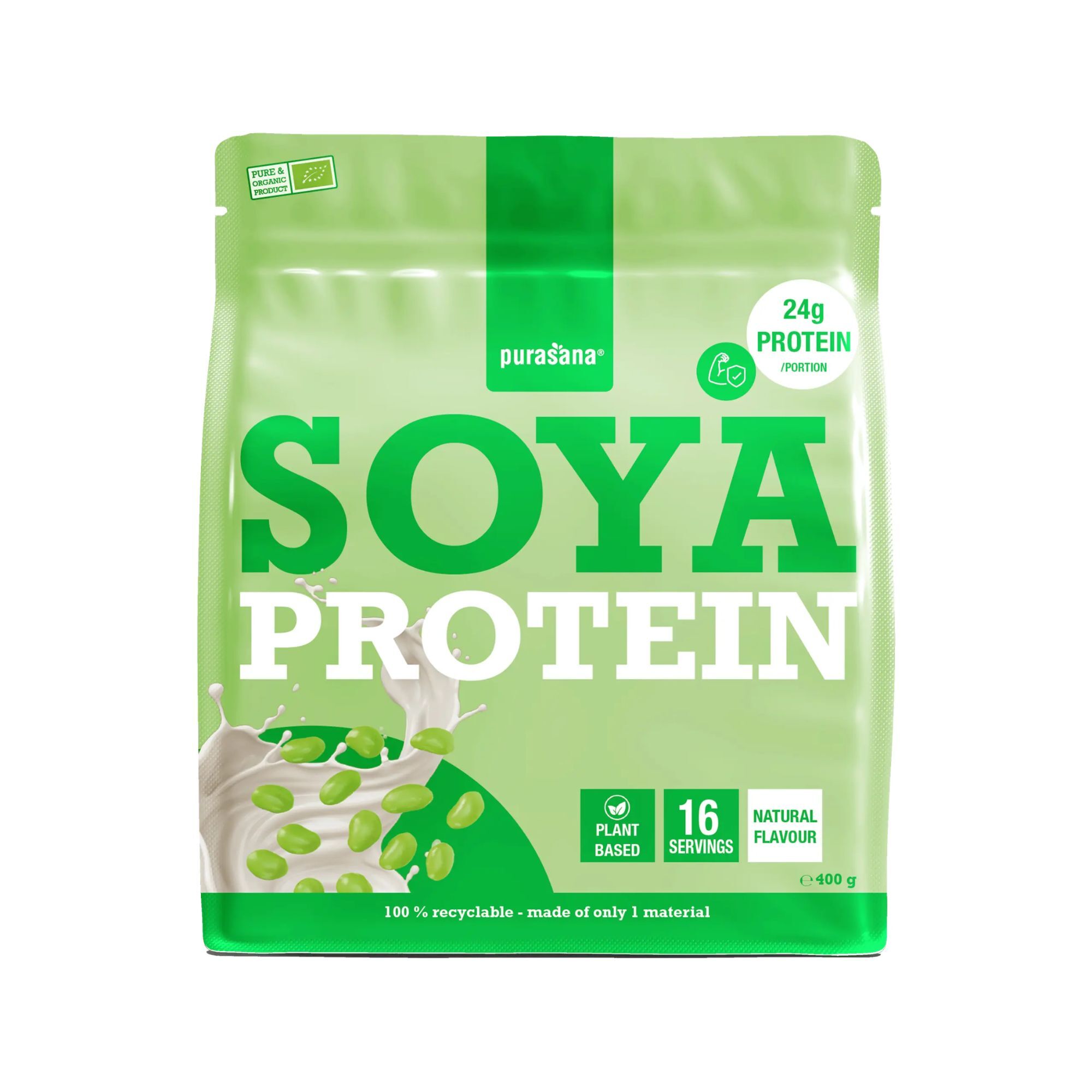 Natürliches Sojaprotein – 400 g