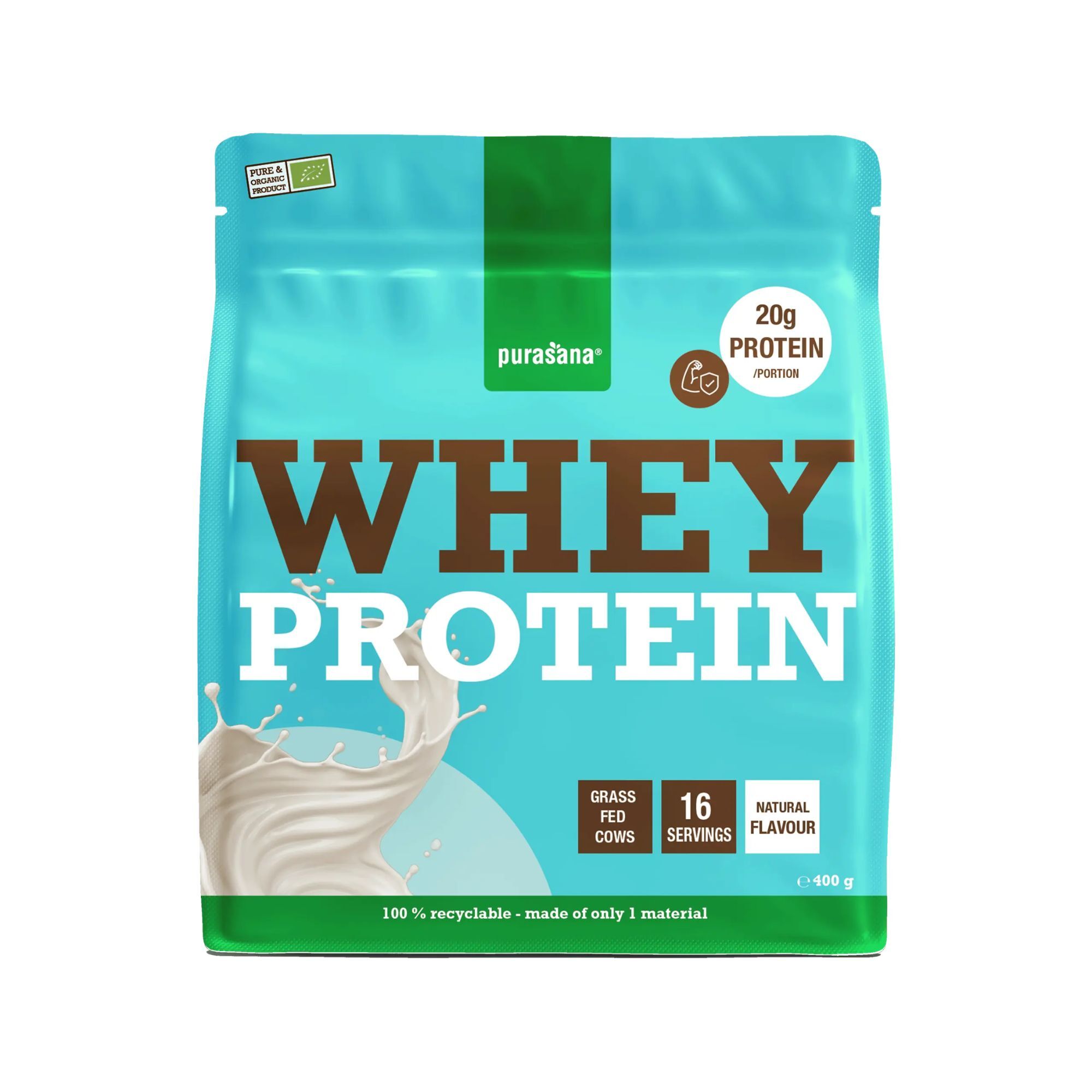 Natürliches Molkenprotein – 400 g