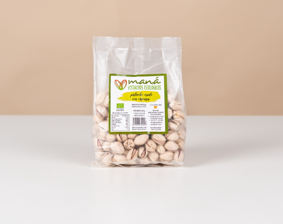 Raw Pistachios in Shell – Bag 250 g