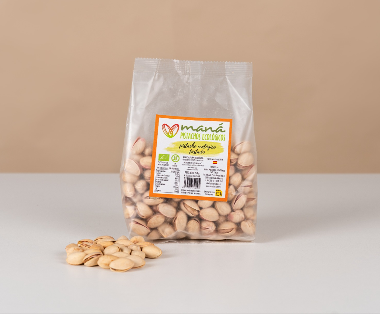 Roasted Pistachios in Shell – 250 g