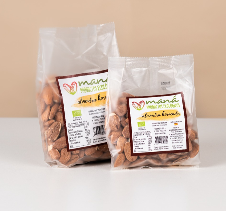 Natural Roasted Almonds 400g