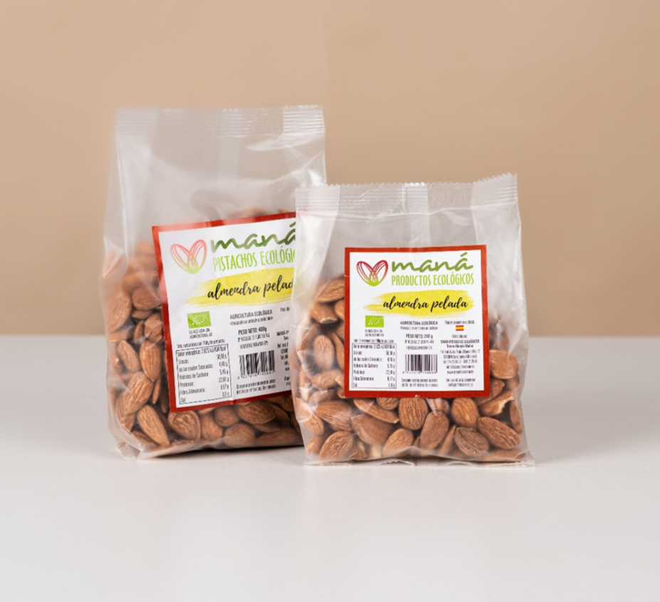Natural Peeled Almonds 200 g