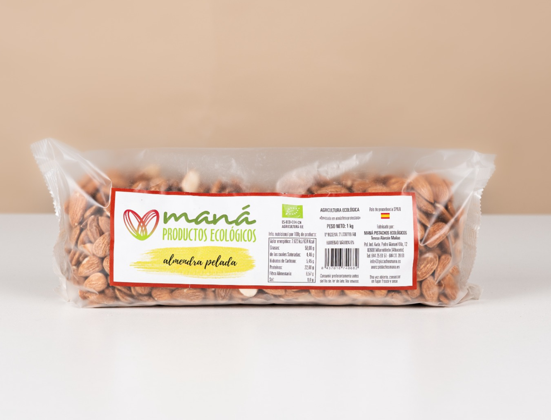Natural Peeled Almonds 1000 g