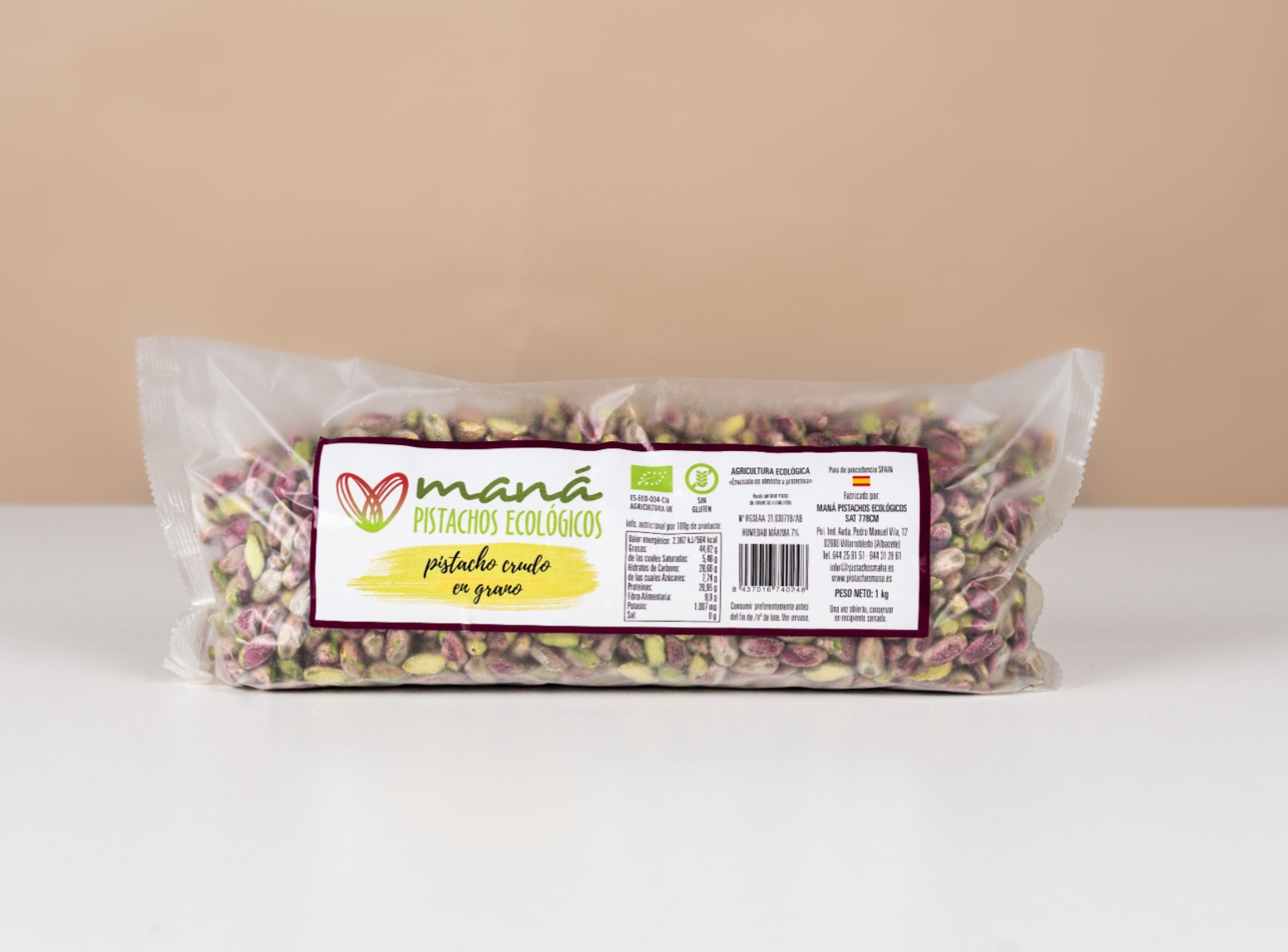 Shelled Pistachios – Bag 1000 g