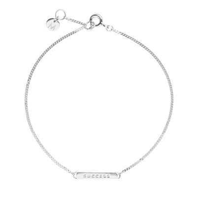 Little Bar of Strength - Wrist - Sterling Silver