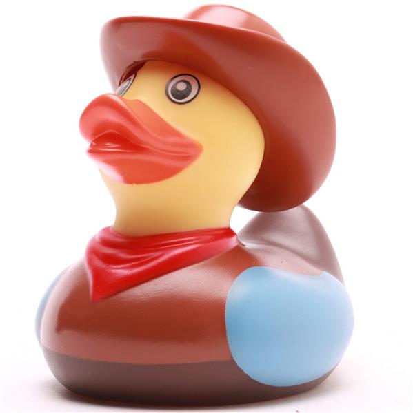 Cowboy Quietscheentchen - Gummiente