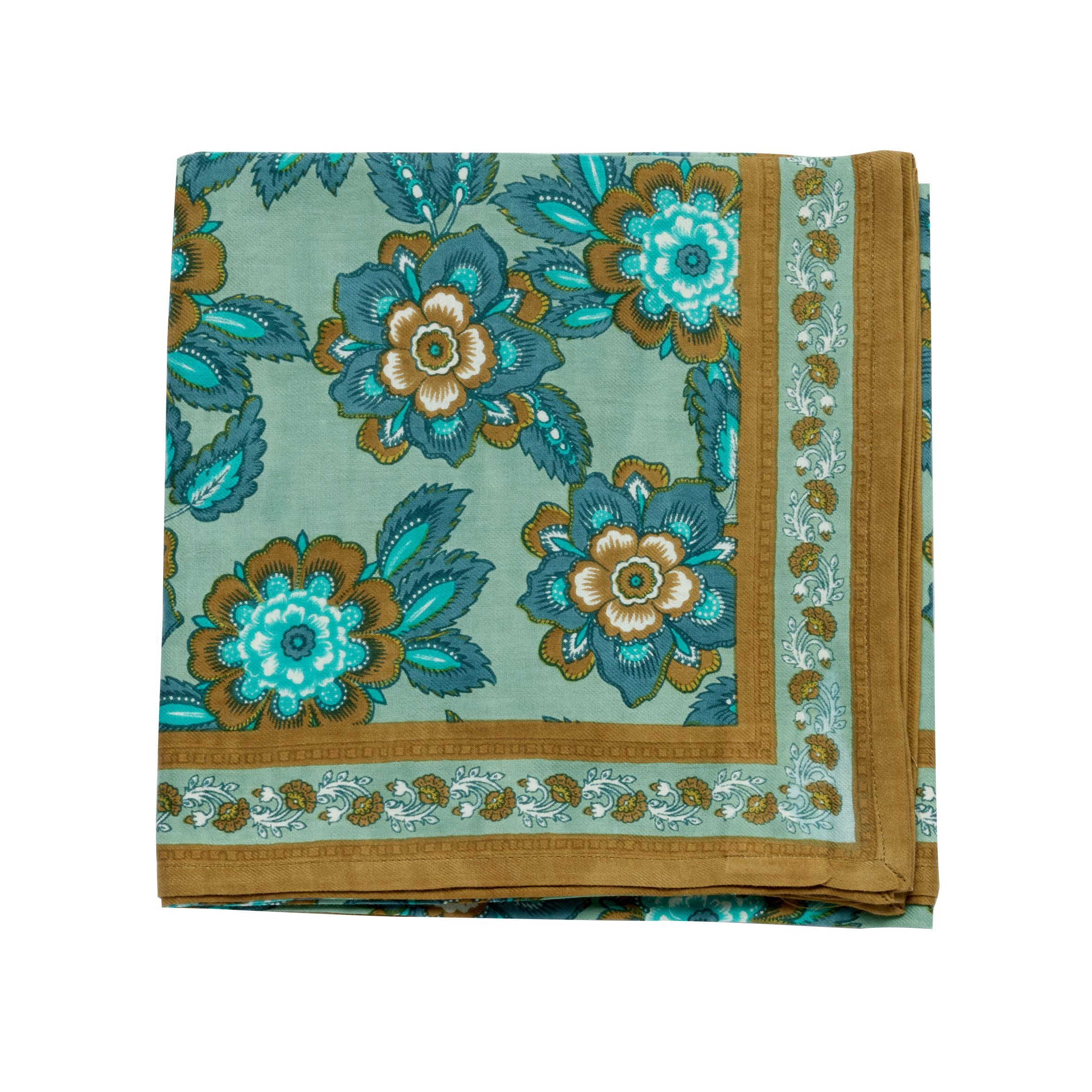 Indian Scarf - Jakarta Green