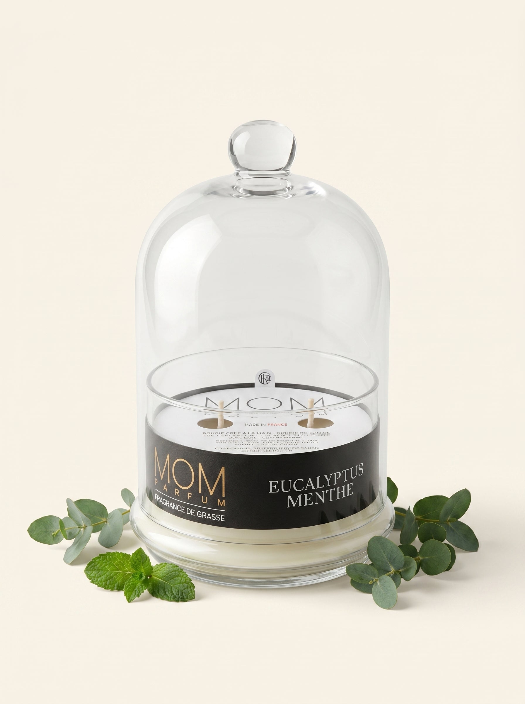 Signature Eucalyptus Mint Scented Candle with Bell