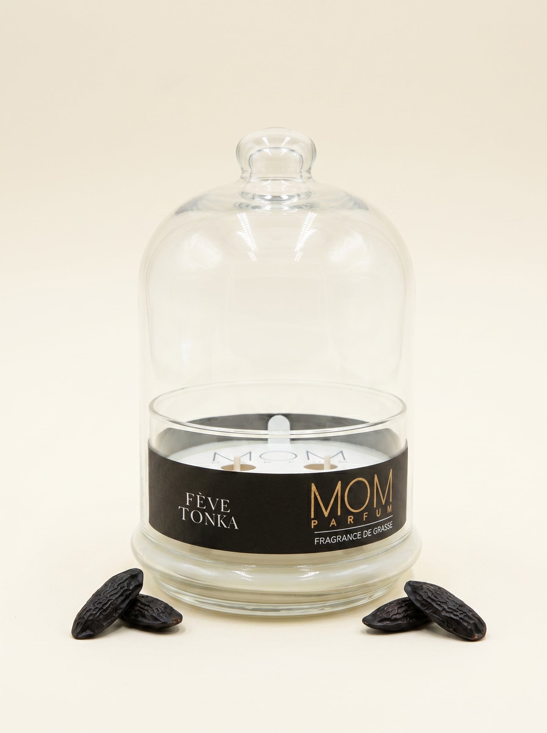 Signature Tonka Bean Scented Candle with Bell