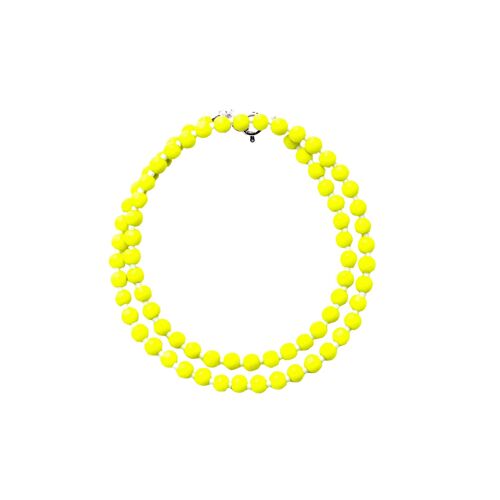 Zing Neon Bracelet - Yellow - Double