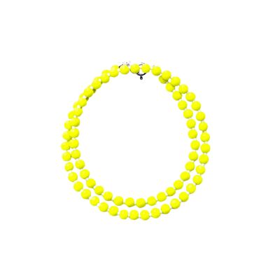 Zing Neon Bracelet - Yellow - Double