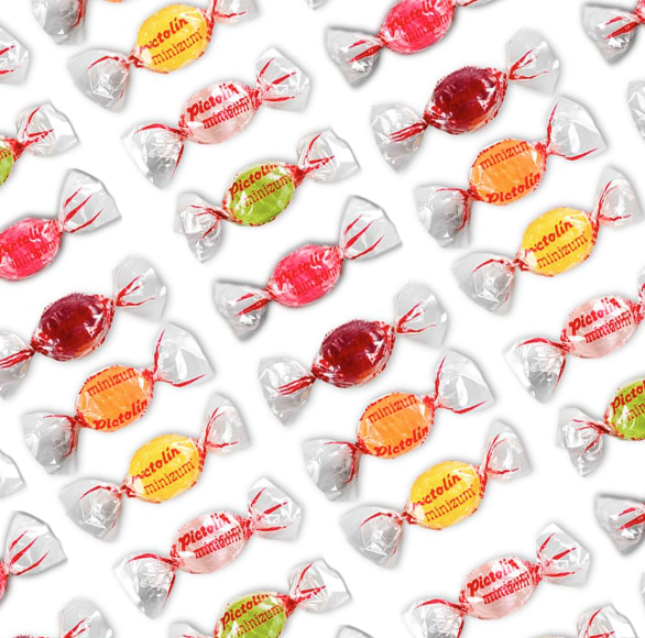 PICTOLIN Minizum Bonbons parfum exotique – Sachet 1kg