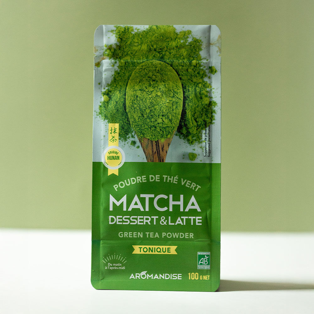 Organic culinary Matcha Jade powder - 100g - Aromandise