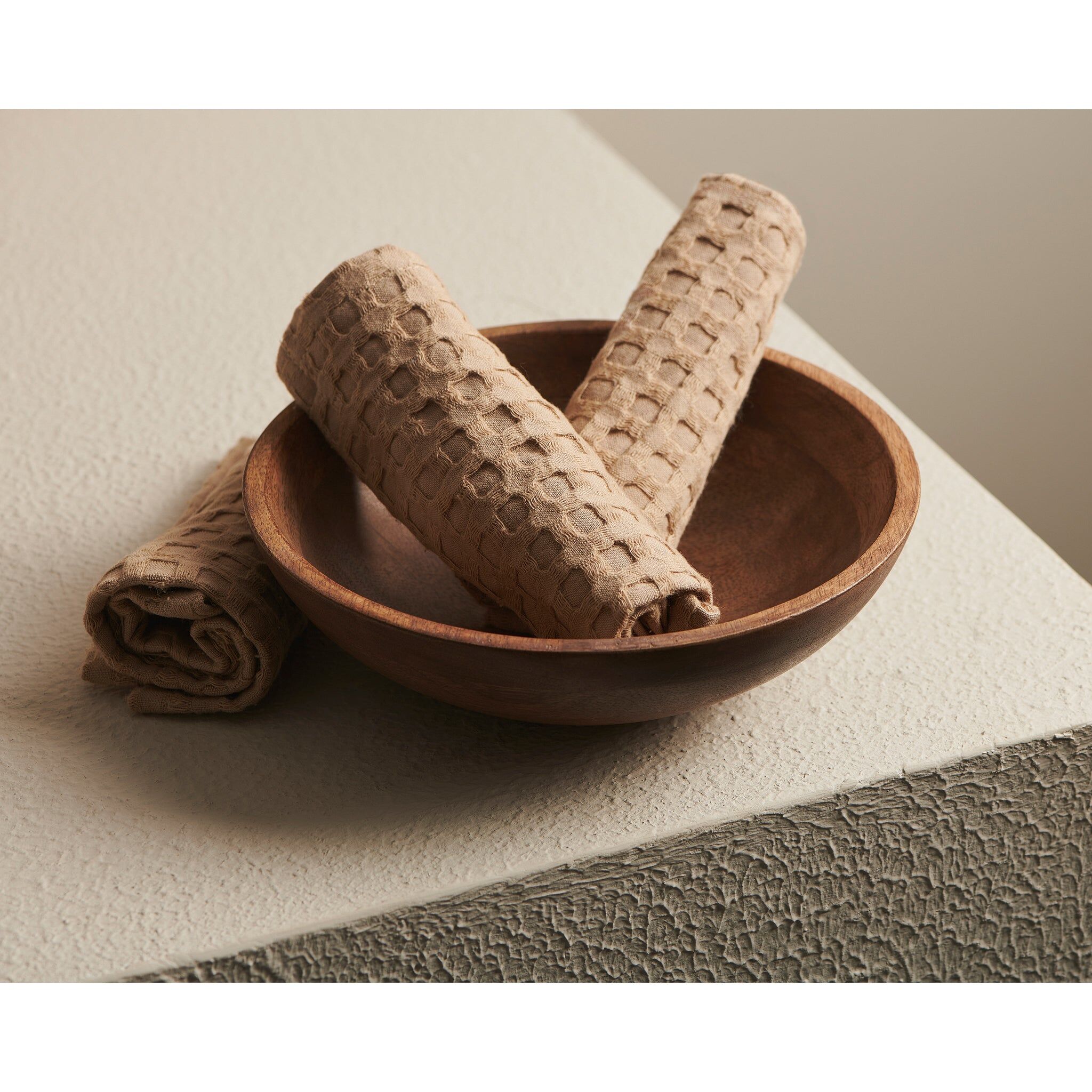 Sand | Cotton | Waffle | Face Towel