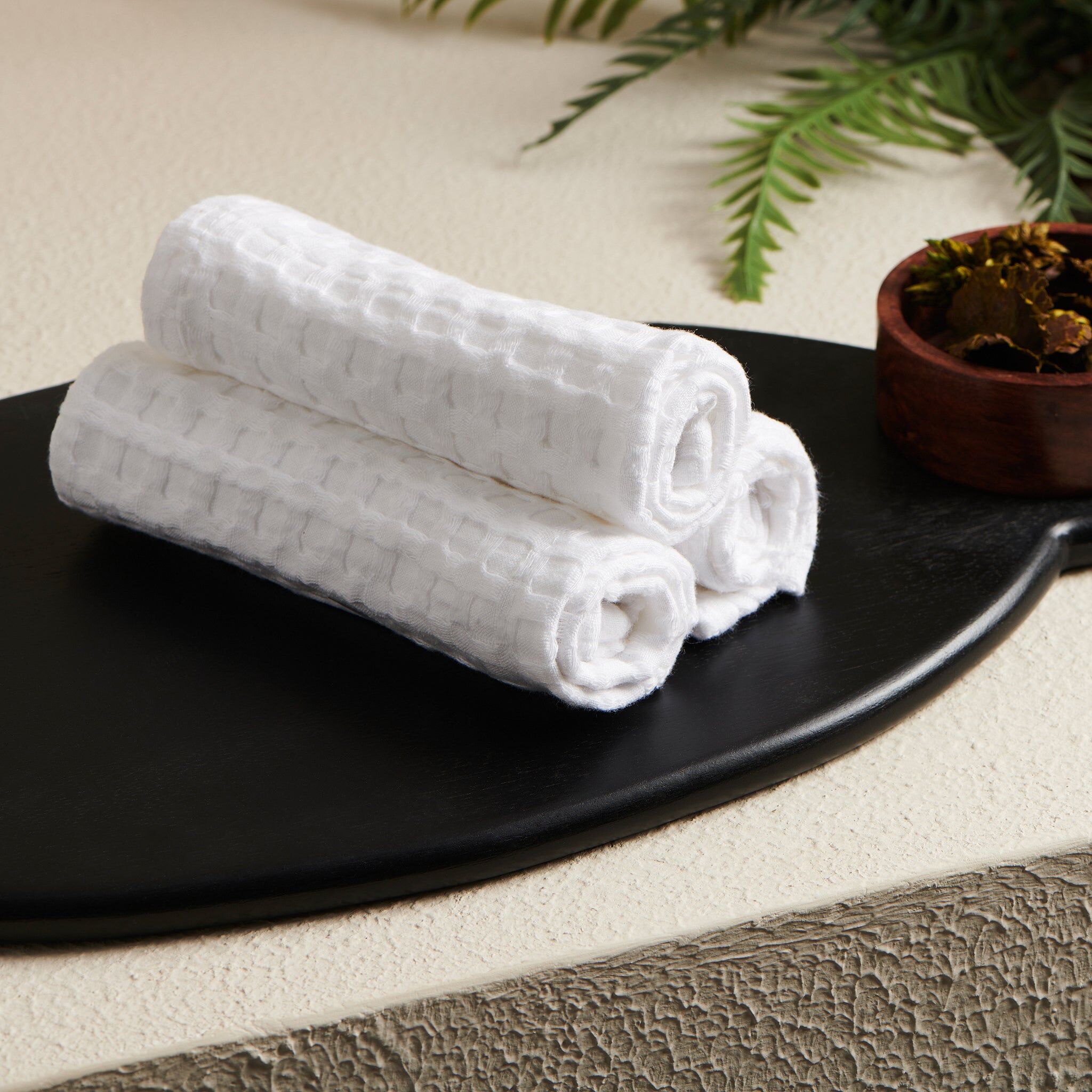 Bloom | Cotton | Waffle | Bath Set