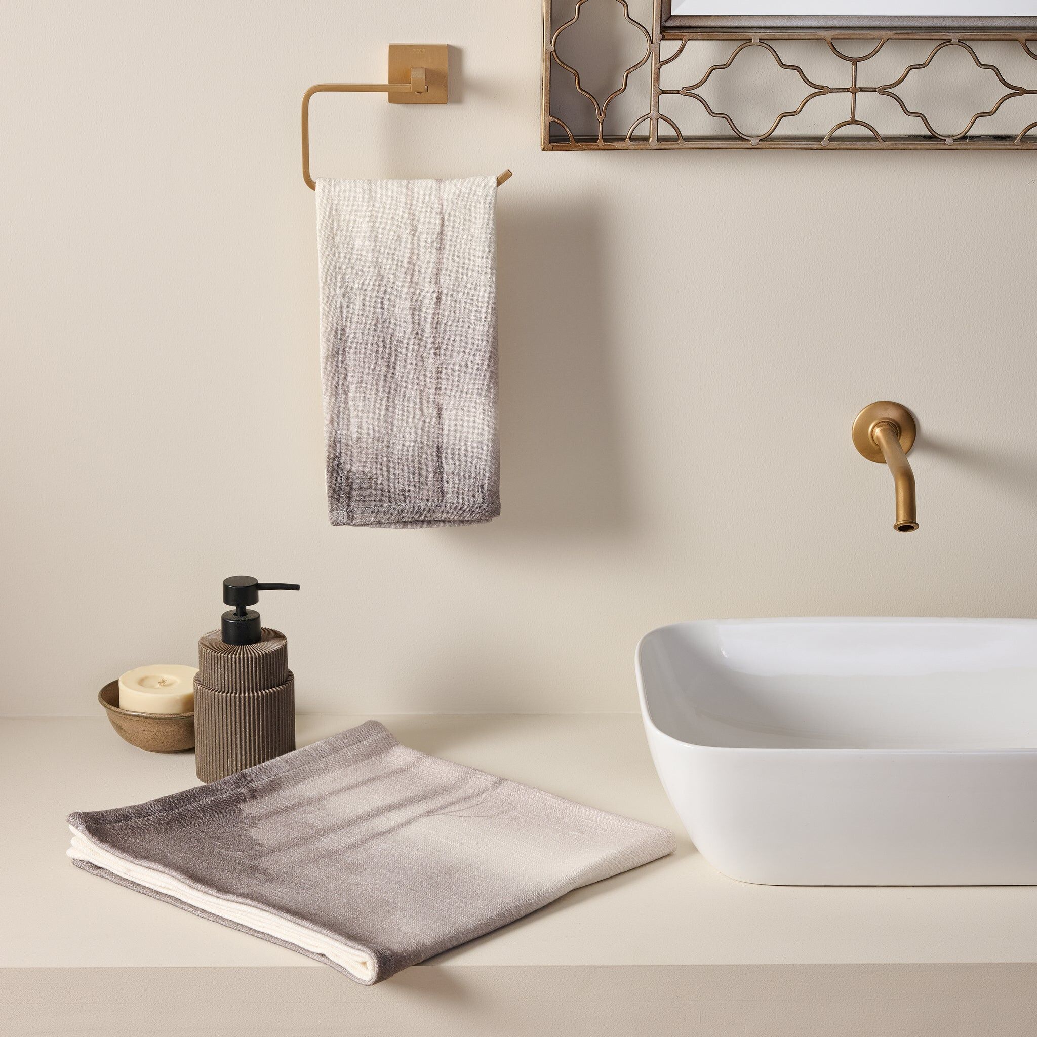 Mori | Algodón Slub | Juego de baño