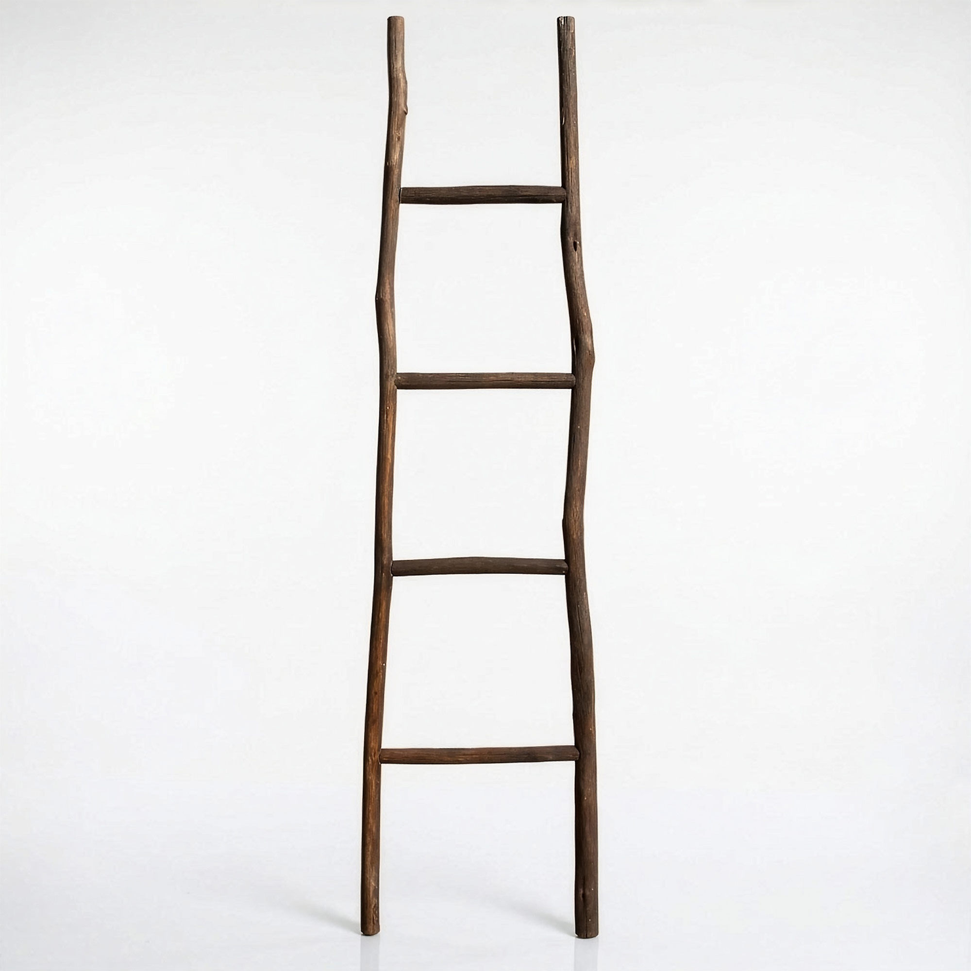 Escalera Grande - Madera de Kemu - 1,5 m - Chocolate - Estilo japonés