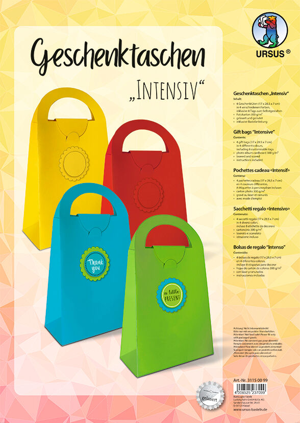 Geschenktaschen "Intensiv"